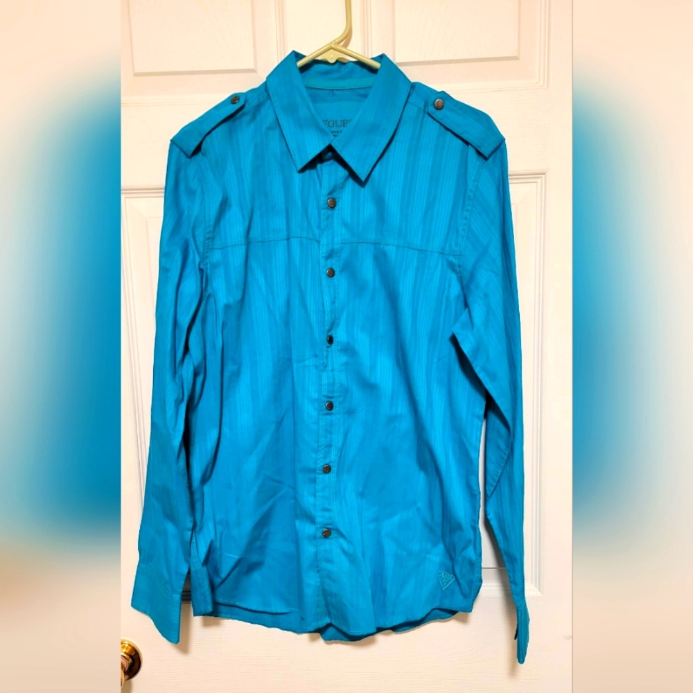 Guess Men's Long Sleeve Shirt